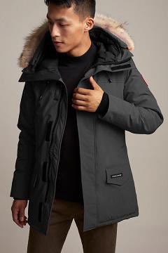 Chamarras Canada Goose Hombre México - Langford Abrigos Grises HS5473260